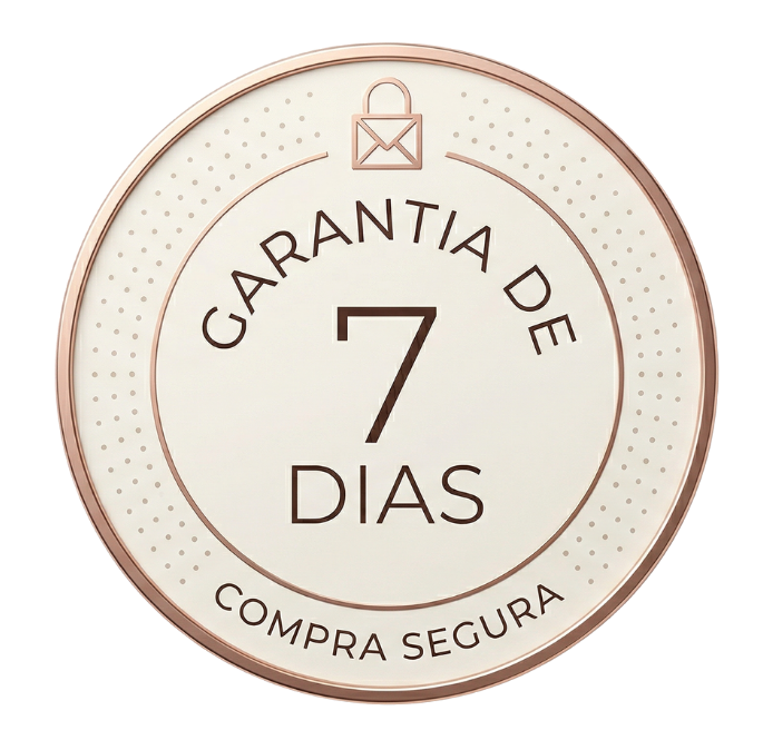 Selo de garantia de 7 dias com compra segura